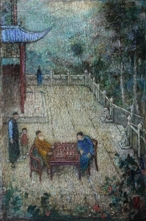 Charles William Bartlett, A Game of Chess