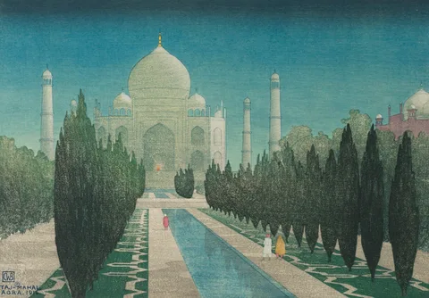Charles William Bartlett, Taj Mahal, Agra