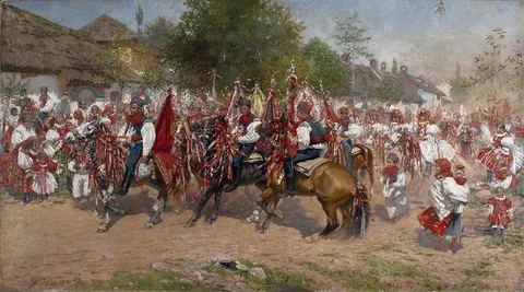 Joža Uprka, Ride of the Kings