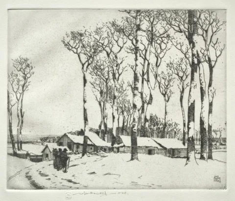 William Lee Hankey, Sur la Neige (Harold Wood, near Romford)