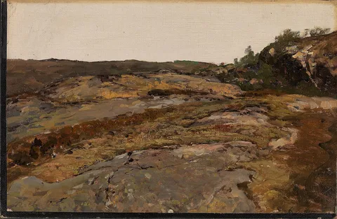 Nikolai Ulfsten, Landscape from the Inland of Jæren