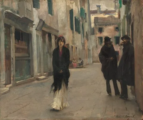 John Singer Sargent, Street in Venice