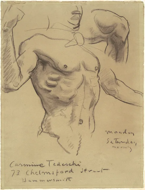 John Singer Sargent, Study of the Resurrection for "Fifteen Mysteries of the Rosary"