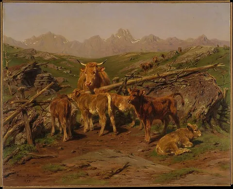 Rosa Bonheur, Weaning the Calves