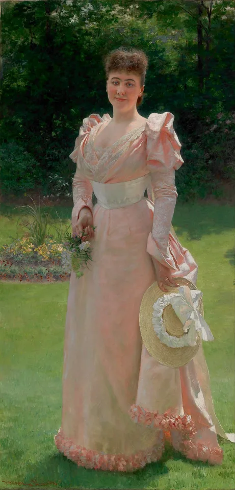 Vlaho Bukovac, Mrs Richard Le Doux