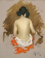 William Merritt Chase, Nude