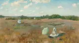 William Merritt Chase, Gathering Autumn Flowers