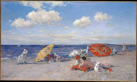 William Merritt Chase, At the Seaside