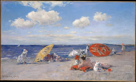 William Merritt Chase, At the Seaside