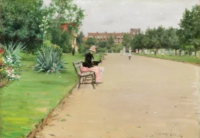 William Merritt Chase, A City Park