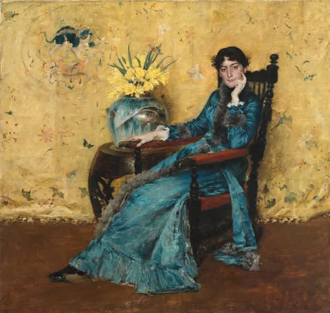 William Merritt Chase, Portrait of Dora Wheeler