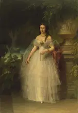 Friedrich August von Kaulbach, Portrait of Grand Duchess Alexandra Iosifovna