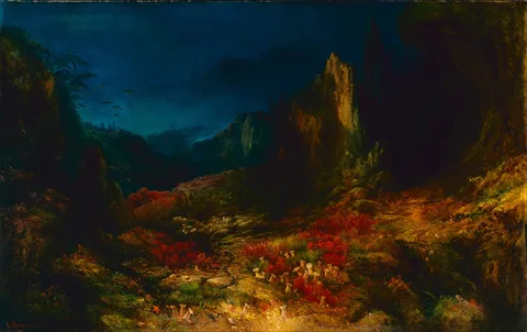 Edward Moran, The Valley in the Sea