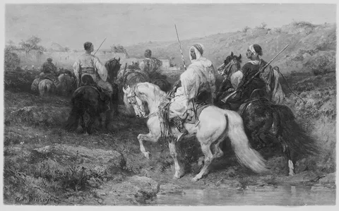 Adolf Schreyer, Arabs on the March