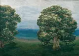Emilie Mediz-Pelikan, Blooming Chestnut Trees