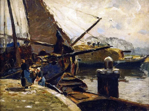 Mathias Alten, Docks at Den Haag