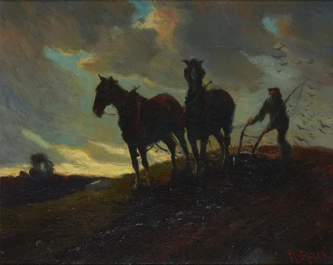 Mathias Alten, Rocky Soil, Lyme (Ploughing)