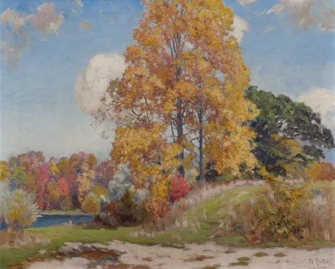 Mathias Alten, Early Autumn, Fisk Lake