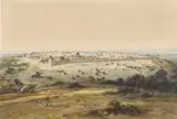 Eduard Hildebrandt, Jerusalem from the Mount of Olives
