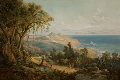 Nicholas Chevalier, Sandfly Bay, Otago