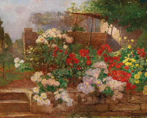 Hugo Charlemont, Garden in Brioni