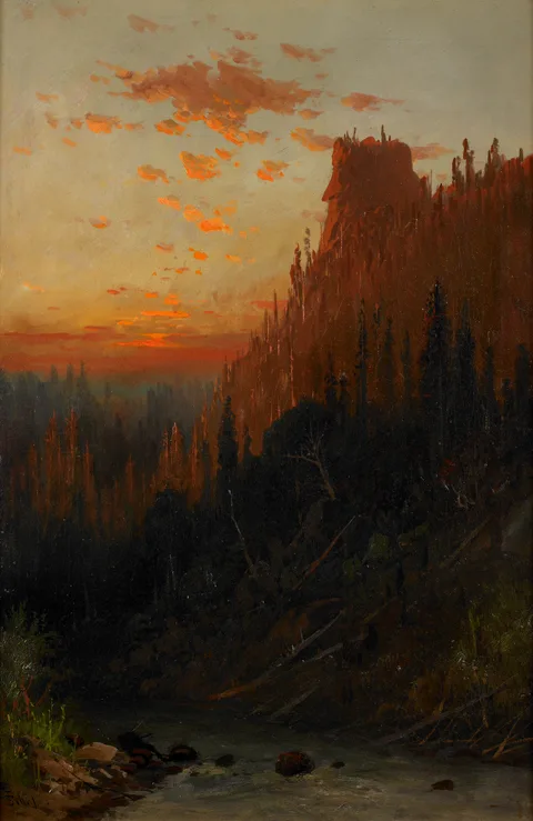 Frederick Ferdinand Schafer, Old Roscoe on the Truckee River