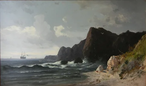 Frederick Ferdinand Schafer, North Heads on the Pacific Coast, California