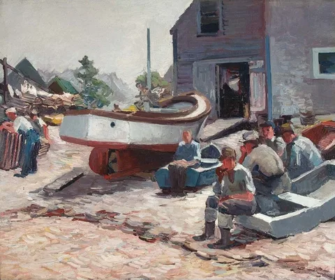 Abraham Bogdanove, Fish Beach