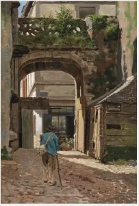 Joseph Malachy Kavanagh, The Hôtel Beaumanoir's Portal, Dinan