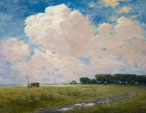 Joseph Malachy Kavanagh, Gipsy Encampment on the Curragh