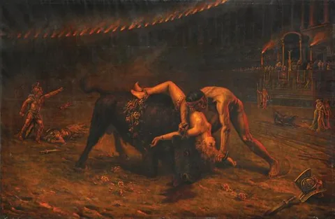 A. D. M. Cooper, The Arena Scene from Quo Vadis