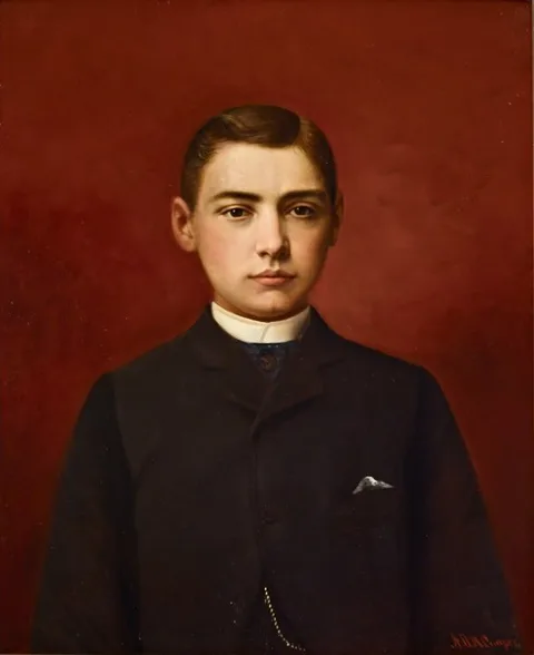 A. D. M. Cooper, Portrait of Leland Stanford Jr.