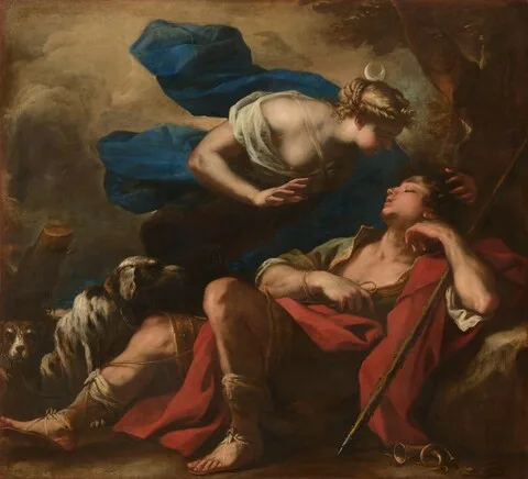 Luca Giordano, Diana and Endymion