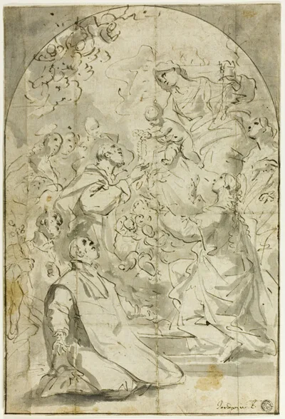 Luca Giordano, Vision of Saint Dominic