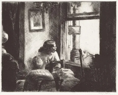 Edward Hopper, East Side Interior