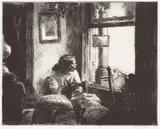 Edward Hopper, East Side Interior