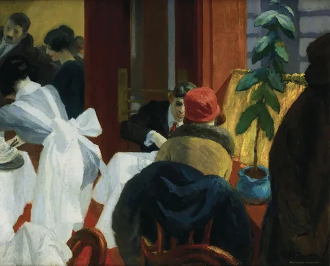 Edward Hopper, New York Restaurant