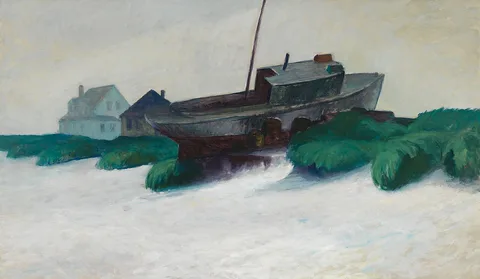 Edward Hopper, Maine in Fog