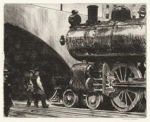 Edward Hopper, The Locomotive