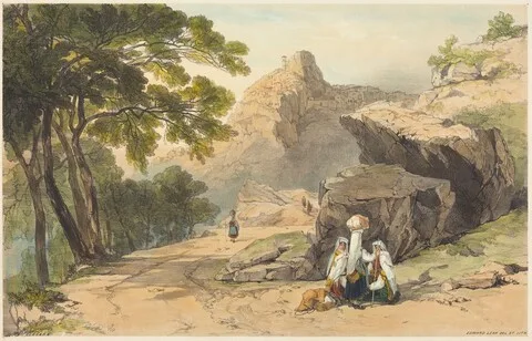 Edward Lear, Cervara