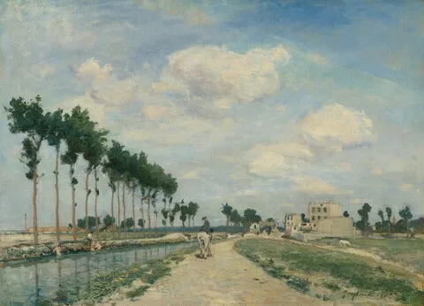Johan Jongkind, The Towpath