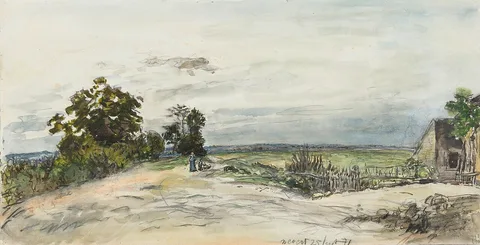 Johan Jongkind, Landscape at Nevers