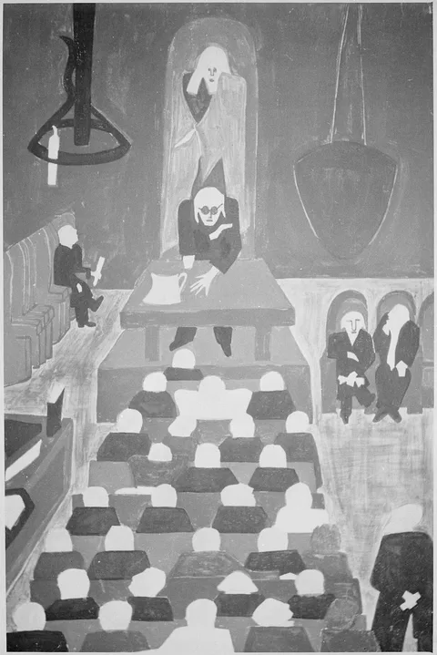 Jacob Lawrence, Frederick Douglass listened to William Lloyd Garrison denounce slavery