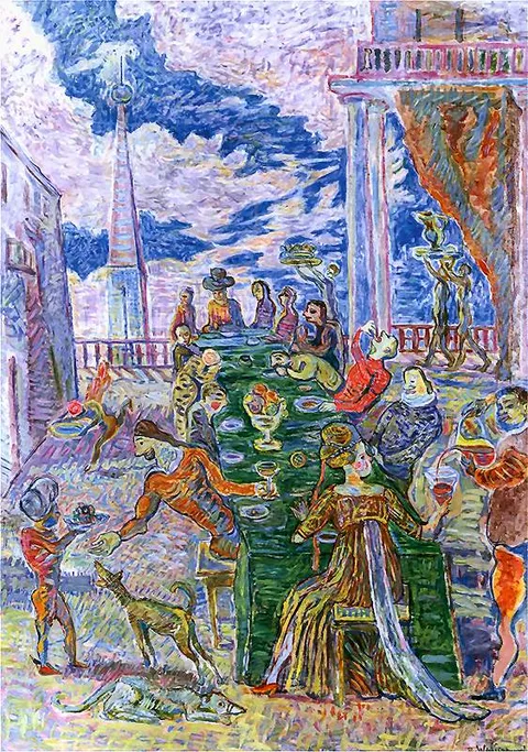 Zygmunt Waliszewski, Banquet I, so-called Large