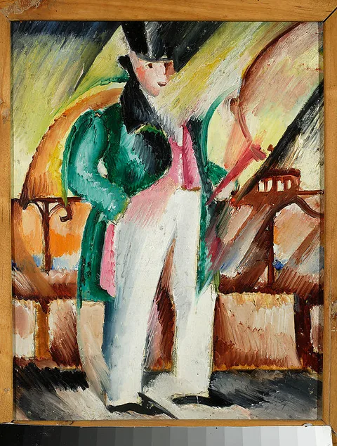 Zygmunt Waliszewski, Man in a green tailcoat