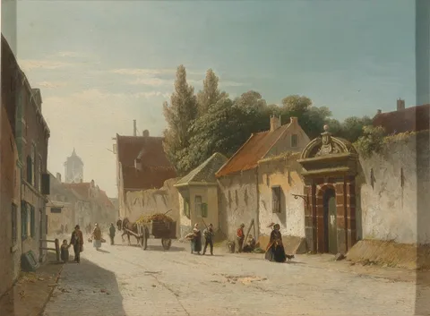 Adrianus Eversen, The Springweg in Utrecht