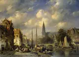 Charles Leickert, Urban Landscape