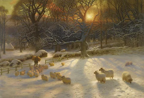 Joseph Farquharson, Beneath the Snow Encumbered Branches