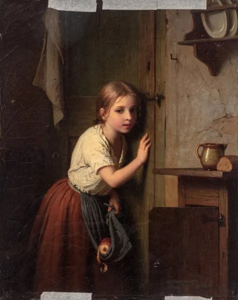 Johann Georg Meyer, The Listener
