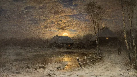 Louis Douzette, Cold Winter Moon
